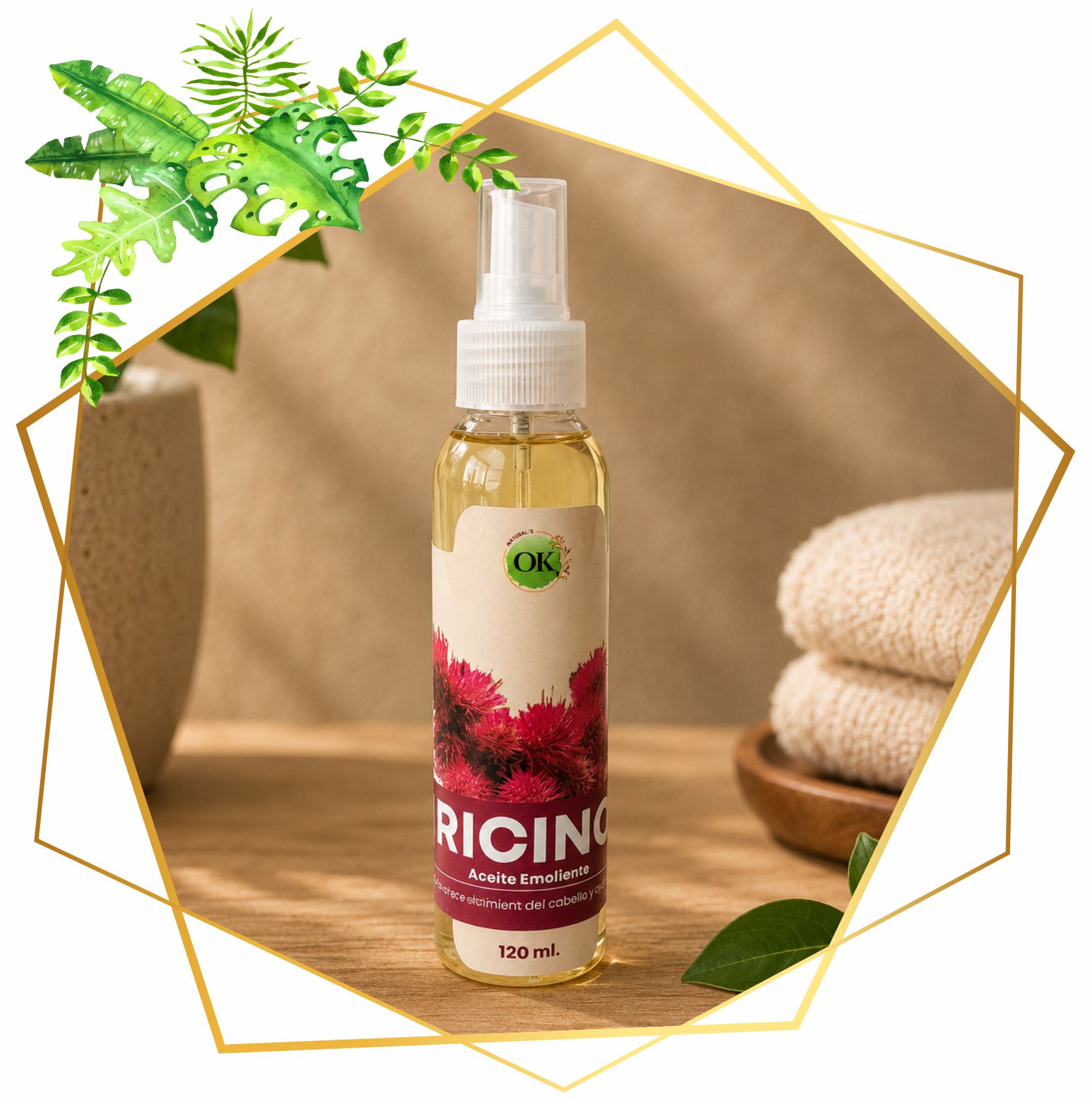 ACEITE DE RICINO X 120 ML