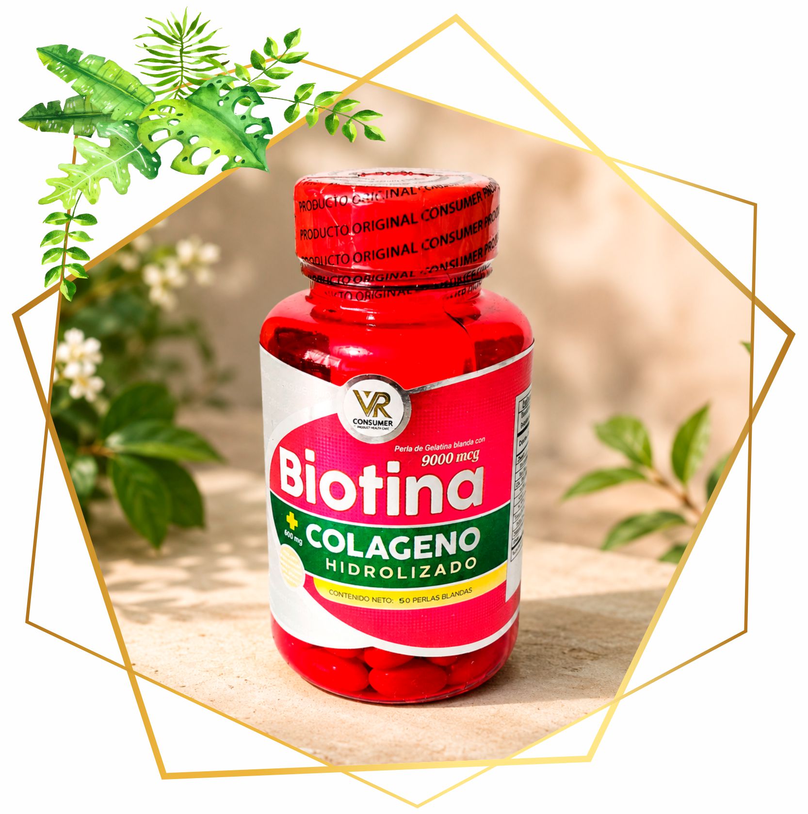 BIOTINA 9000 MCG X 50 PERLAS
