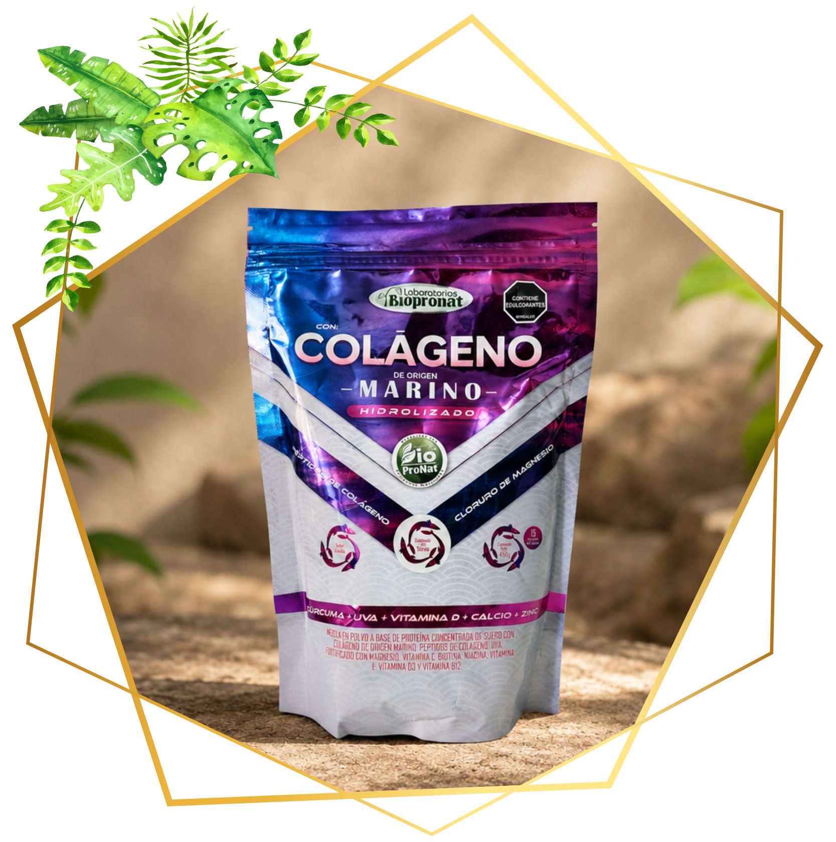 COLAGENO MARINO 450 G X 15 PORCIONES