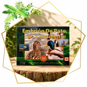 EMBRION DE PATO CANADIENSE 10 FRASCOS X 10 ML